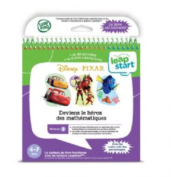LEAPFROG - LEAPSTART LIVRE ÉDUCATIF (NIVEAU 3) DISNEY - PIXAR DEVIENS LE HÉROS DES MATHÉMATIQUES